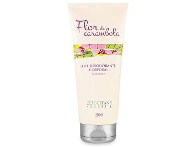 Leite Desodorante Corporal Loccitane au Brésil Flor Carambola 200ML