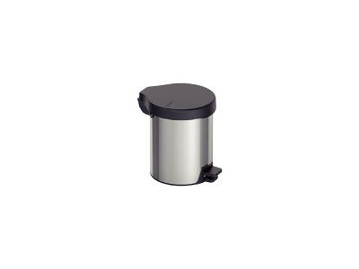 Lixeira com Pedal New Tramontina em Inox Acabamento Polido 5 Litros