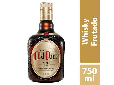 Whisky Escocês Blended Grand Old Parr 12 Anos Garrafa 750ml