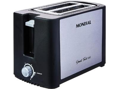 Tostador de pães Smart Toast Inox Mondial 110V