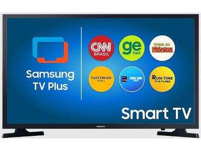 Smart TV LED 32" Samsung HDTV Tizen HDR 60Hz C/Alexa 2 HDMI 1 USB WiFi