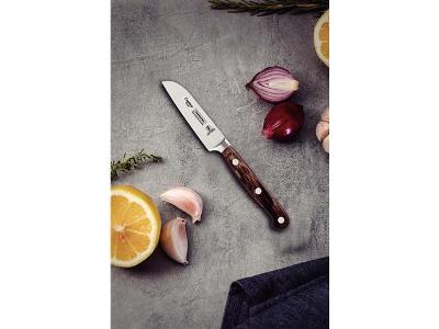Faca para Legumes e Frutas Tramontina CenturyWood Inox e Cabo Castanho