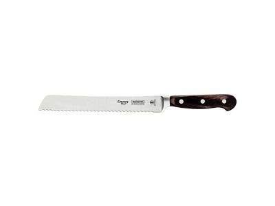 Faca para Pão Tramontina Century Wood em Inox e Cabo Castanho