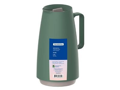Bule Térmico Tramontina Exata Verde com Ampola de Vidro 500ML