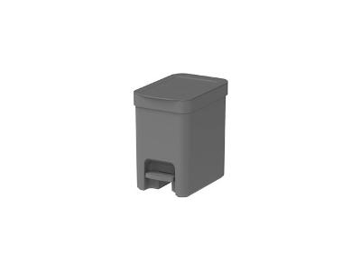Lixeira com Pedal OU Trium 6 Litros Chumbo