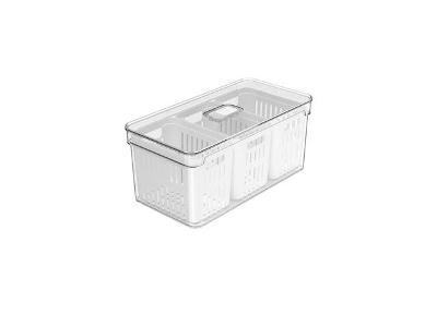 Organizador com Cesto Triplo OU Clear Fresh Natural 5 Litros