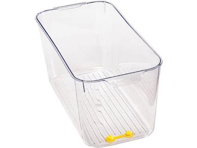 Suporte para Geladeira Acrílico Prana Alimento Organizador 30x16cm
