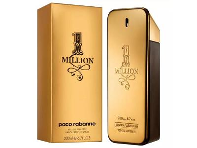 Perfume Masculino One Million Paco Rabanne Eau de Toilette 200ml