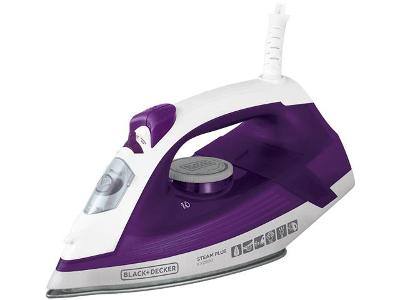 Ferro a Vapor Black&Decker FX2500 Ceramic Gliss com Spray – Roxo