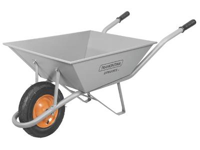 Carrinho de Mão Tramontina Extraforte Caçamba Metálica Reforçada 65 L