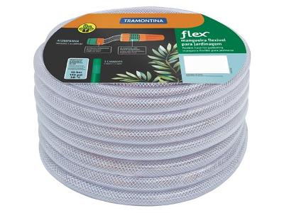 Mangueira Flex Tramontina Transparente PVC 3 Camadas 30 Metros