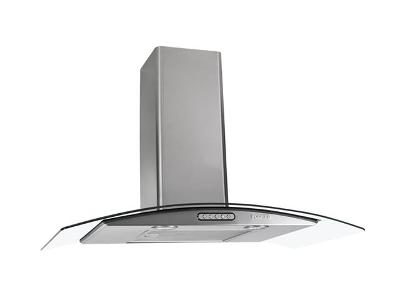 Coifa de Parede Fogatti Inox 80cm Vidro Curvo - 3 Velocidades CVC Slim 80
