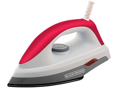 Ferro de Passar Black&Decker F300 Seco Base Alumínio 1000W