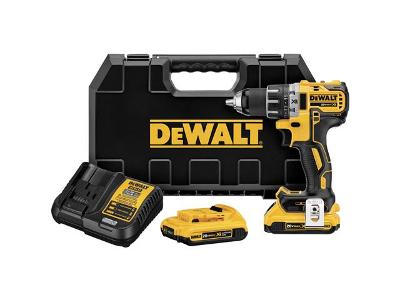 Furadeira Parafusadeira DeWalt 1/2" com 2 Baterias 20V 2,0Ah 13mm