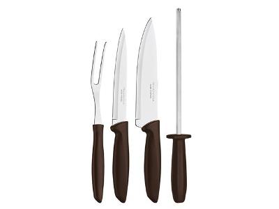 Kit Churrasco Inox Tramontina Plenus 4 Peças