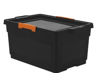 Caixa Organizadora Tramontina 60 Litros Preta