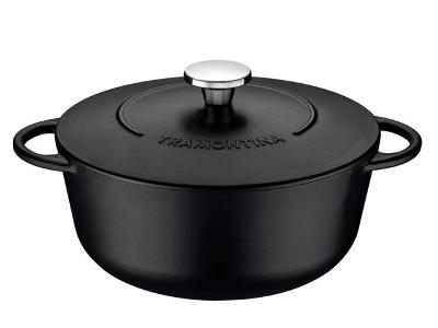 Caçarola Tramontina Trento em Ferro Esmaltado Antiaderente 28CM 6 Lts