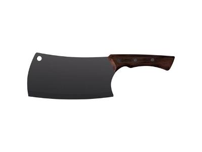 Cutelo Tramontina Churrasco Black Aço Inox e Cabo de Madeira 7"