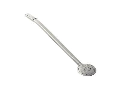 Bomba de Chimarrão Tramontina Ilex em Aço Inox Liso com Rosca 23CM