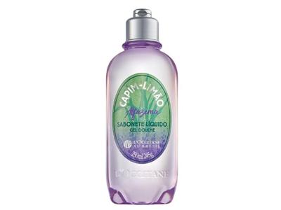 Sabonete Líquido L'Occcitane au Brésil Capim-Limão Alfazema 250ML