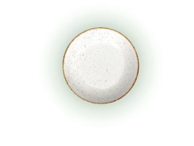 Prato Fundo Tramontina Rústico Marrom HS em Porcelana Decorada 22CM