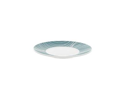 Prato de Sobremesa Tramontina Clarice em Porcelana Decorada 19CM