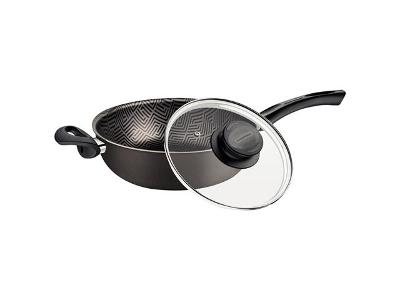 Fritadeira Multiuso Tramontina Paris Chumbo com Cabo e Tampa 26CM