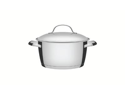 Caçarola Funda Tramontina Allegra em Inox com Fundo Triplo 18CM