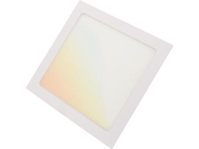 Plafon Quadrado de Embutir Tramontina Smart Led 1300 lm 18 W