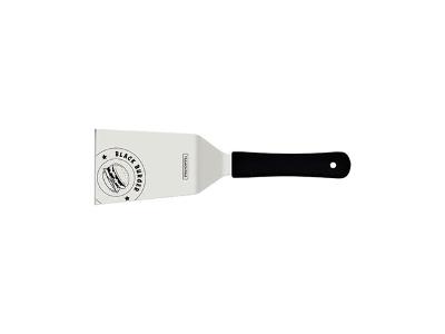 Espátula Tramontina Black Burger em Aço Inox e Cabo Preto 6"