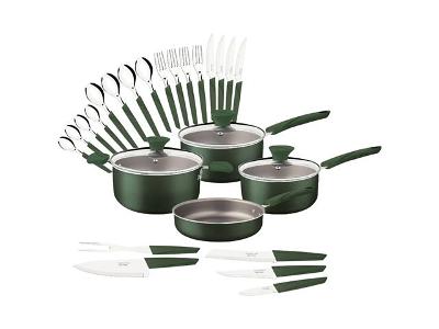 Kit Cozinha Tramontina Lyf Verde Natureza 25 Peças