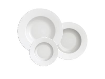 Jogo de Pratos Tramontina Maria Augusta em Porcelana 12 Peças
