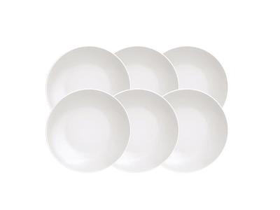 Kit Prato Fundo Tramontina Sophia em Porcelana Decorada 6 Peças