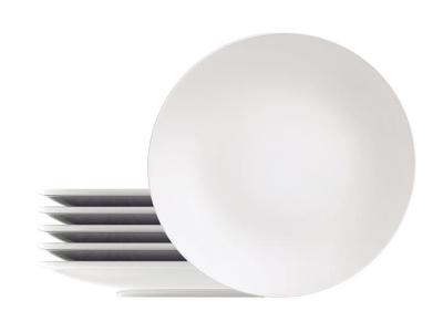 Kit Prato Raso Tramontina Leonora em Porcelana 6 Peças