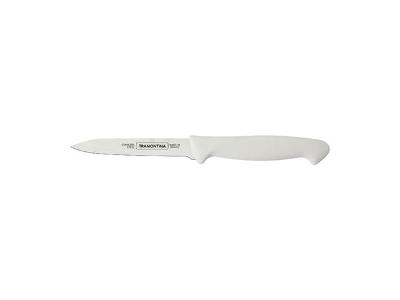 Faca para Frutas e Legumes Tramontina Premium em Inox e Cabo Branco 4