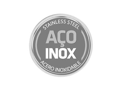 Fervedor Tramontina em aço inox com cabo de baquelite Ø 12cm