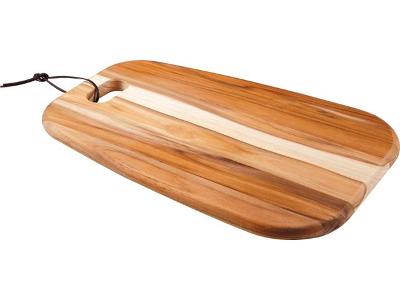 Tábua para Antepasto Tramontina Provence em Madeira Teca FSC 40x27 cm