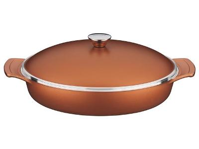 Frigideira com Tampa Tramontina Lyon Design Collection Cobre 32cm