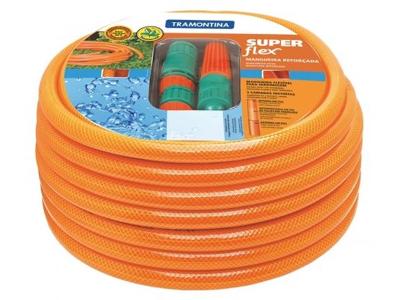 Mangueira com Engate e Esguicho Tramontina Super Flex 10 m