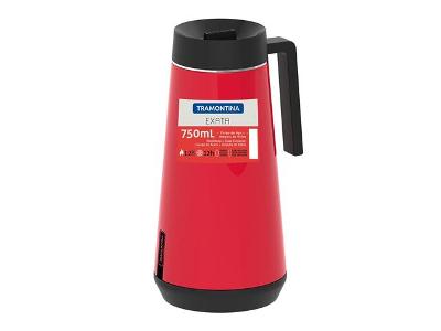 Bule Térmico Exata Tramontina com Infusor Vermelho 750mL