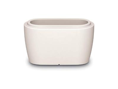 Vaso Tramontina Tina em Polietileno 55 cm Branco