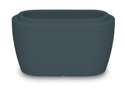 Vaso Tramontina Tina em Polietileno 45 cm Grafite