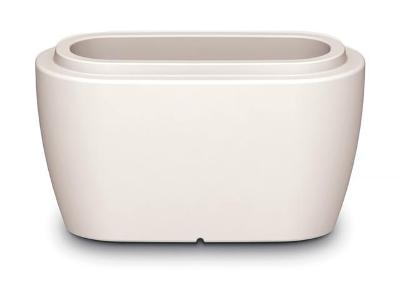 Vaso Tramontina Tina em Polietileno 45 cm Branco