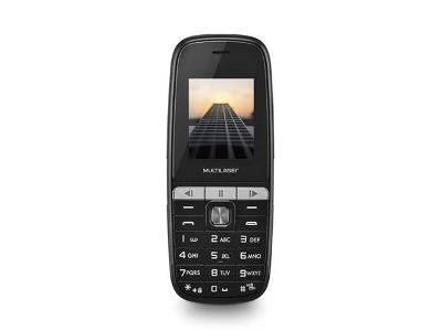 Celular Up Play Multilaser com Câmera Dual Chip MP3 Preto P9076