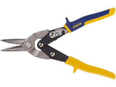 Tesoura Irwin de Chapas Tipo Aviação Corte Reto Curvo
