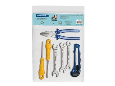 Kit de Ferramentas com Alicate Universal Tramontina 7 peças