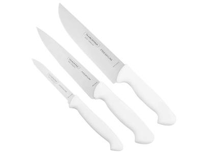 Conjunto de Facas Tramontina Premium Inox 3 Peças