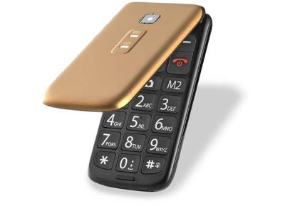 Celular Flip Multilaser P9043 Vita Dual Chip Mp3 Dourado