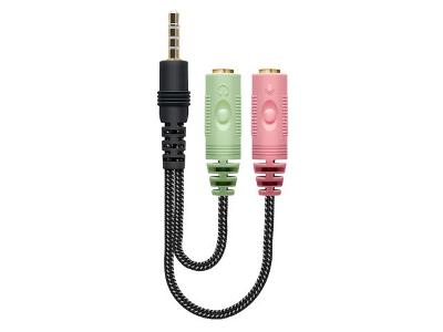 Adaptador de Áudio ELG AAVGP3 para Headset P2/P3