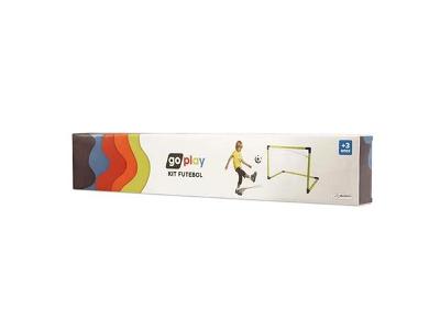 Kit Futebol Multikids BR952 Go Play com Bola Trave de Gol e Bomba